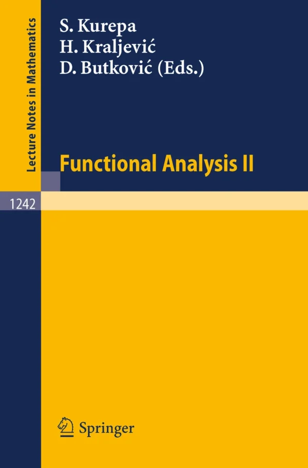 Functional Analysis II - Neatra Groups